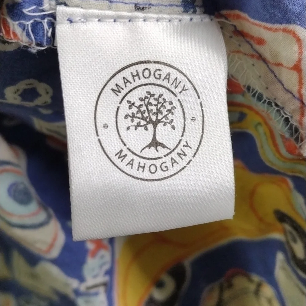 Mahogany two-piece pajama set women's